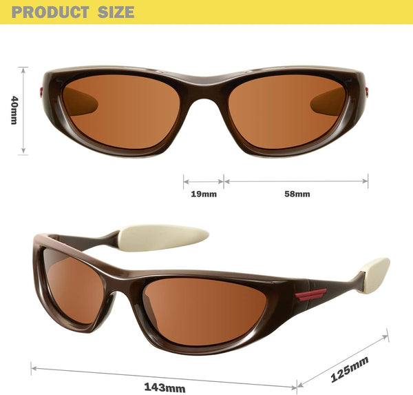Chic Y2K Wrap Sunglasses