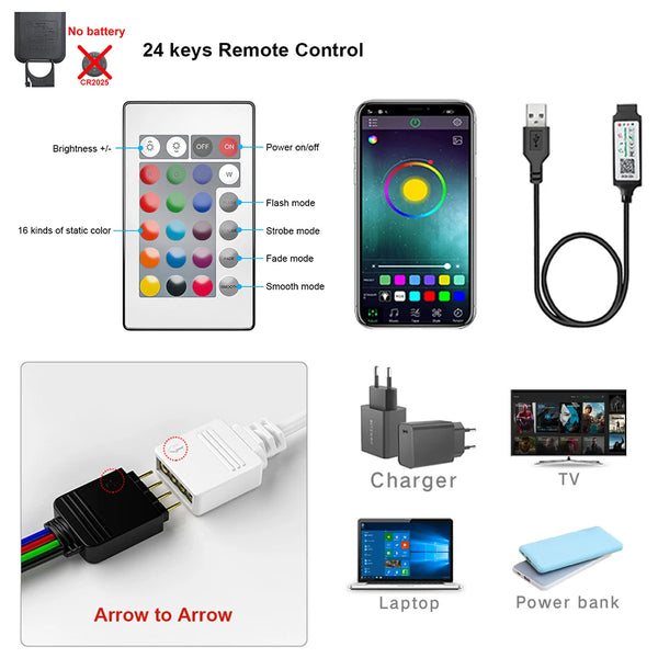Colorful Glow USB LED Strip